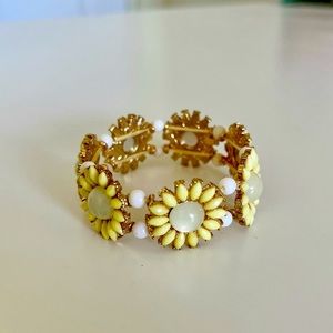 Sunflower stretch bracelet